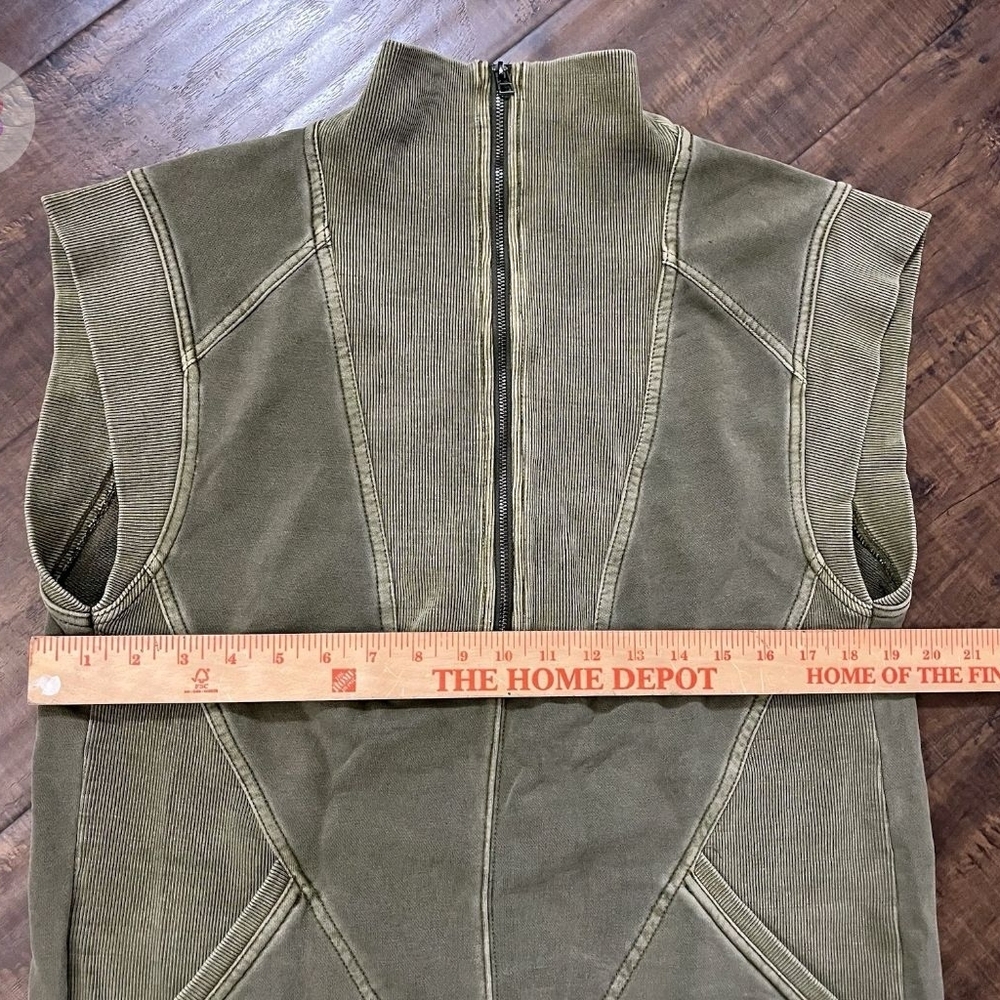 Anthropologie Daily Practice Meru Half Zip Dress Size Petite Medium - Picture 7 of 10